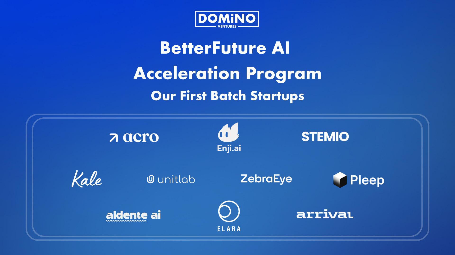 10 startups graduated from BetterFuture AI Acceleration Program