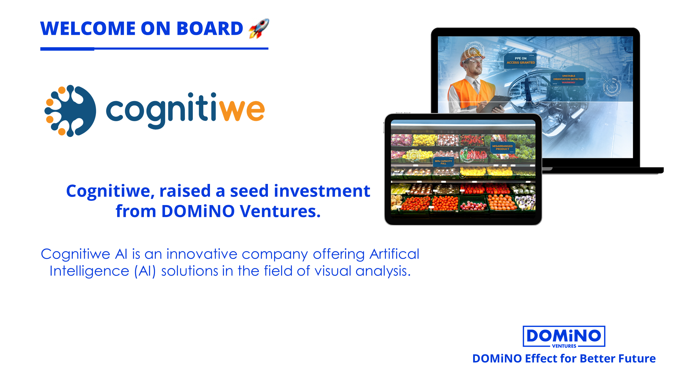 Cognitiwe Raised $1,050,000 in Funding from Leading Investors in their New Investment Round