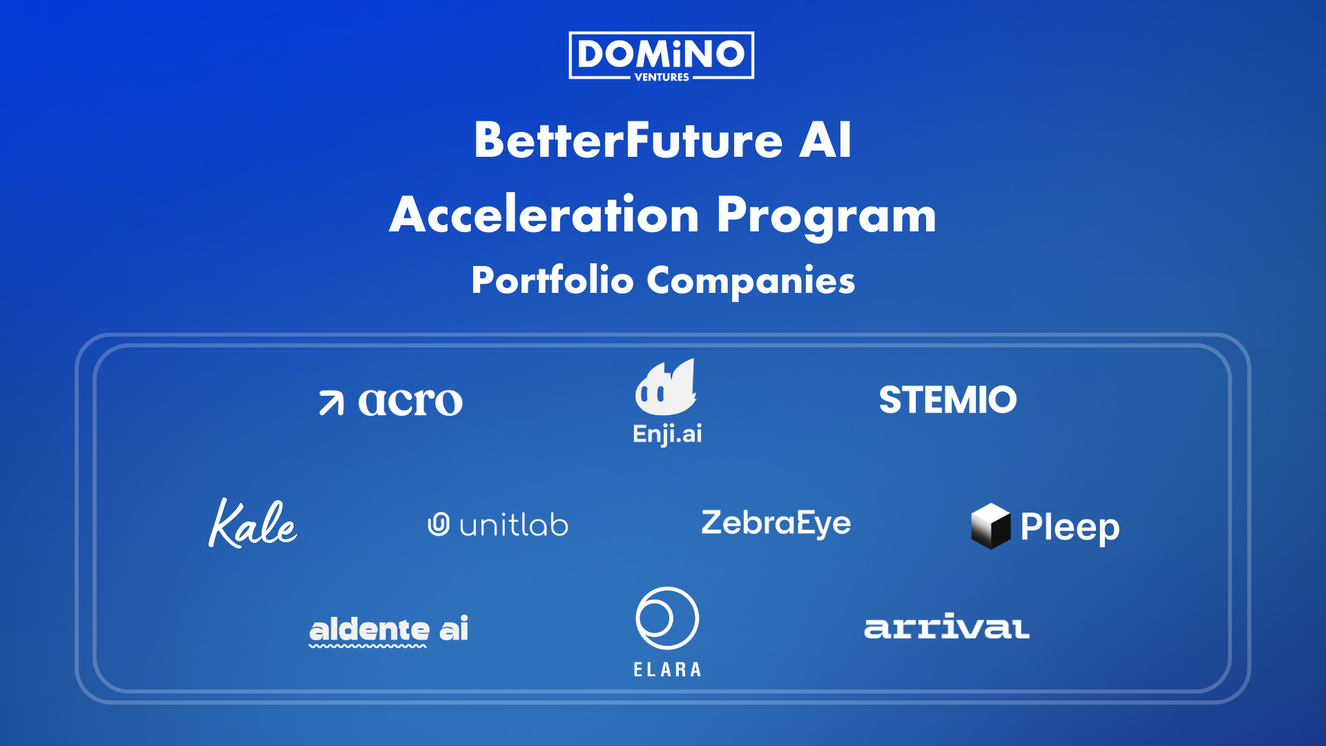 BetterFuture AI Acceleration Program Has Announced the 10 Selected Startups